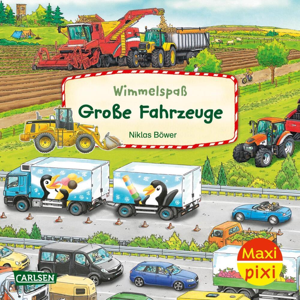 Maxi Pixi 488: Wimmelspaß Große Fahrzeuge (Christina Braun)