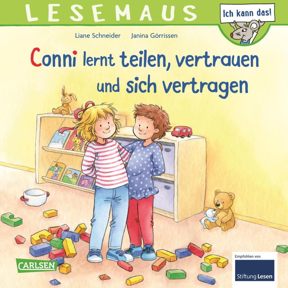 LESEMAUS 97: Conni lernt teilen, vertrauen und sich vertragen (Liane Schneider)