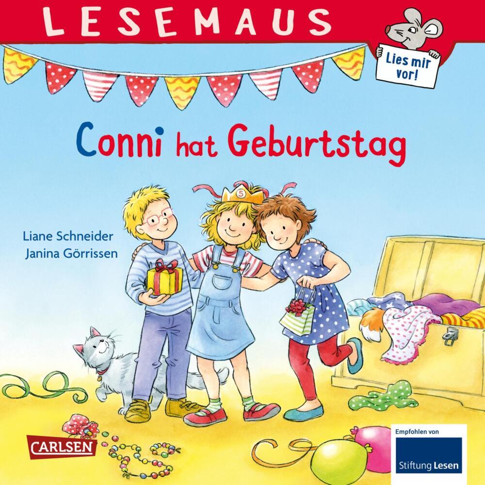 LESEMAUS 80: Conni hat Geburtstag (Liane Schneider)