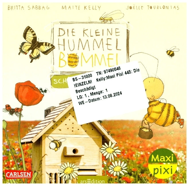 Maxi Pixi 445: Die kleine Hummel Bommel schützt die Umwelt (M. Kelly)