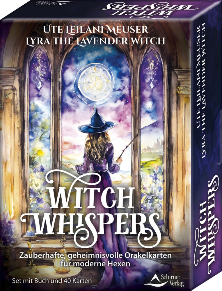 Witch Whispers Zauberhafte, geheimnisvolle Orakelkarten für moderne Hexen, m. 1 Buch, m. 1 Beilage (Ute Leilani Meuser)