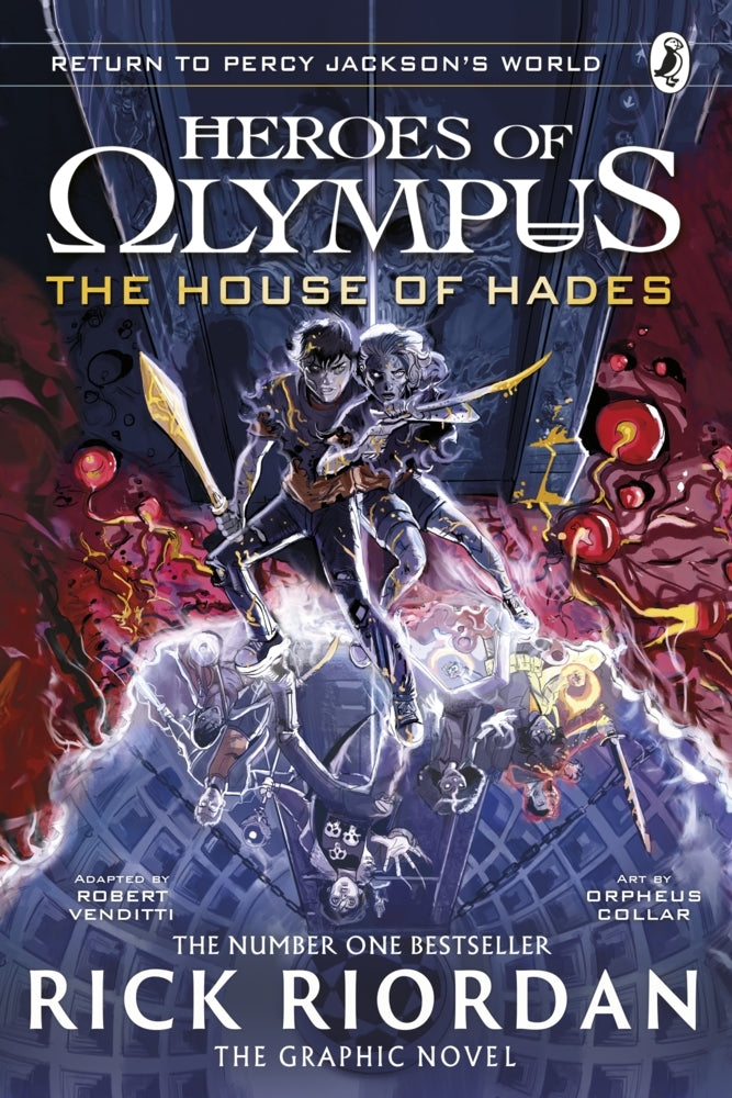 The House of Hades: The Graphic Novel (Heroes of Olympus Book 4) (Rick Riordan)