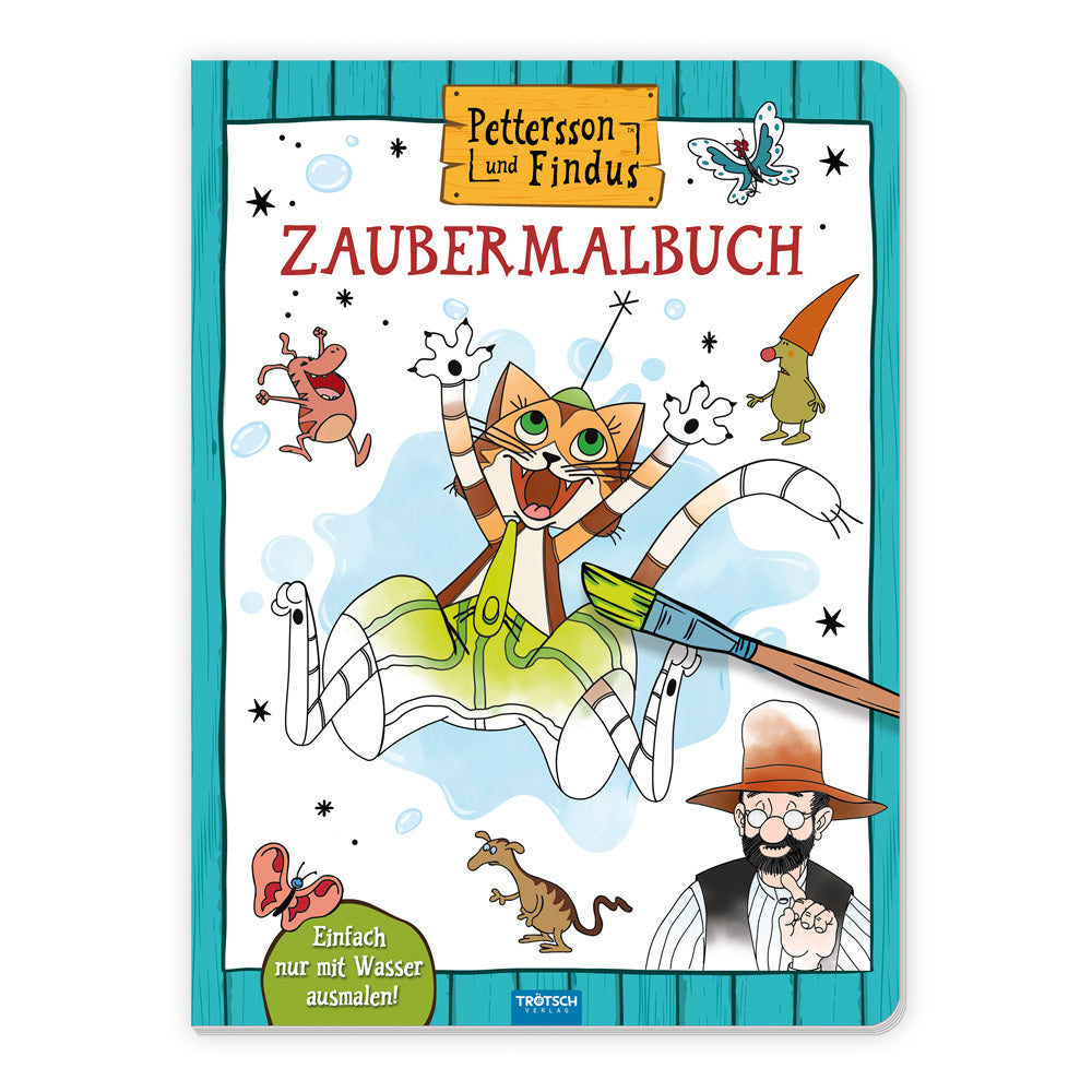 Trötsch Pettersson & Findus Zaubermalbuch (Trötsch Verlag Gmbh & Co.Kg)