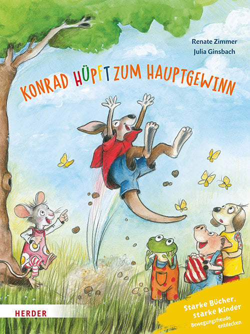 Konrad Känguru und Rita Rennmaus. Konrad hüpft zum Hauptgewinn (Renate Zimmer)