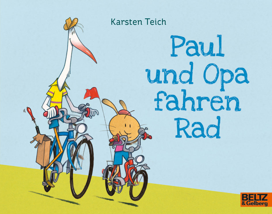 Paul und Opa fahren Rad (Karsten Teich)