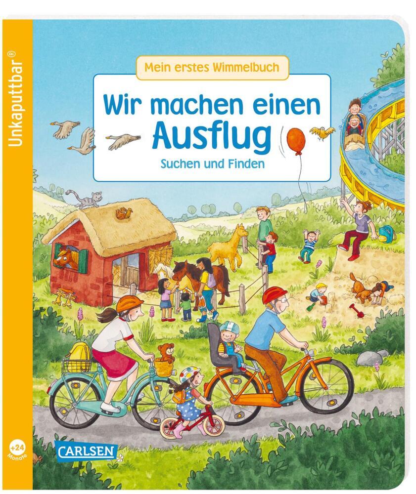Unkaputtbar: Mein erstes Wimmelbuch: Wir machen einen Ausflug (Sibylle Schumann)