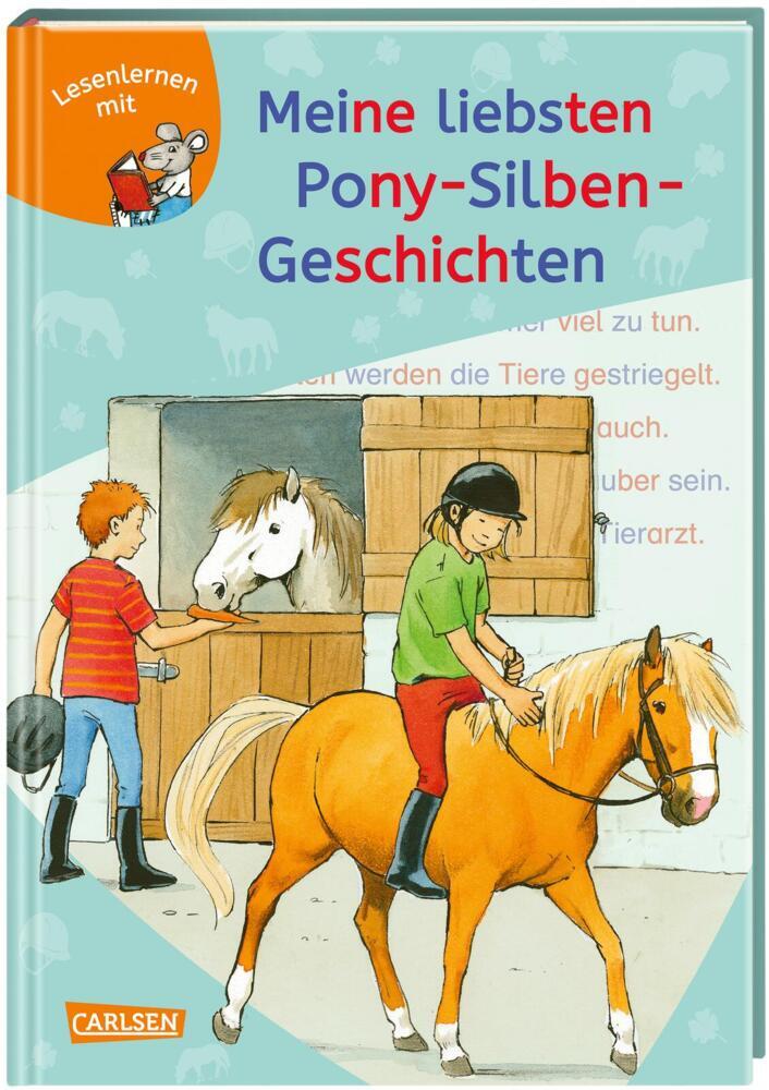 LESEMAUS zum Lesenlernen Sammelbände: Meine liebsten Pony-Silben-Geschichten (Annette Neubauer)