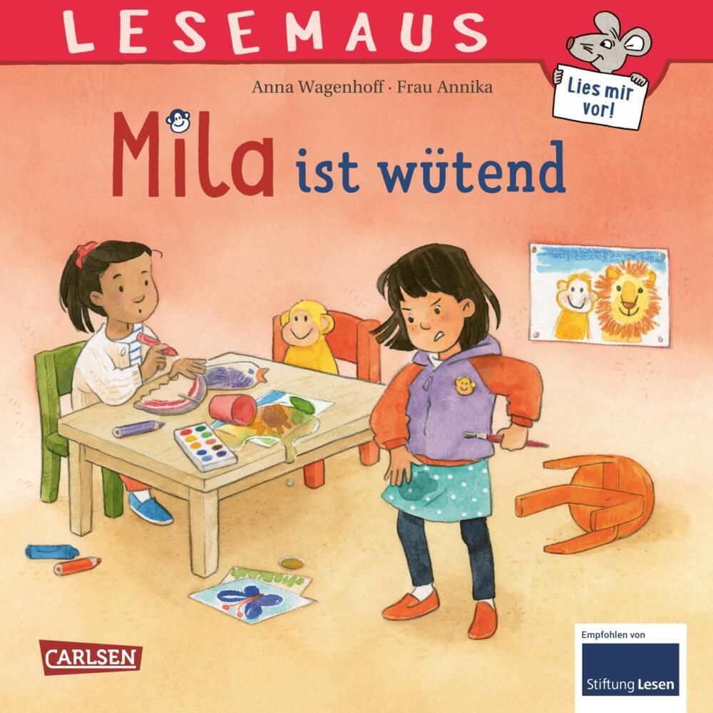 LESEMAUS 213: Mila ist wütend (Anna Wagenhoff)