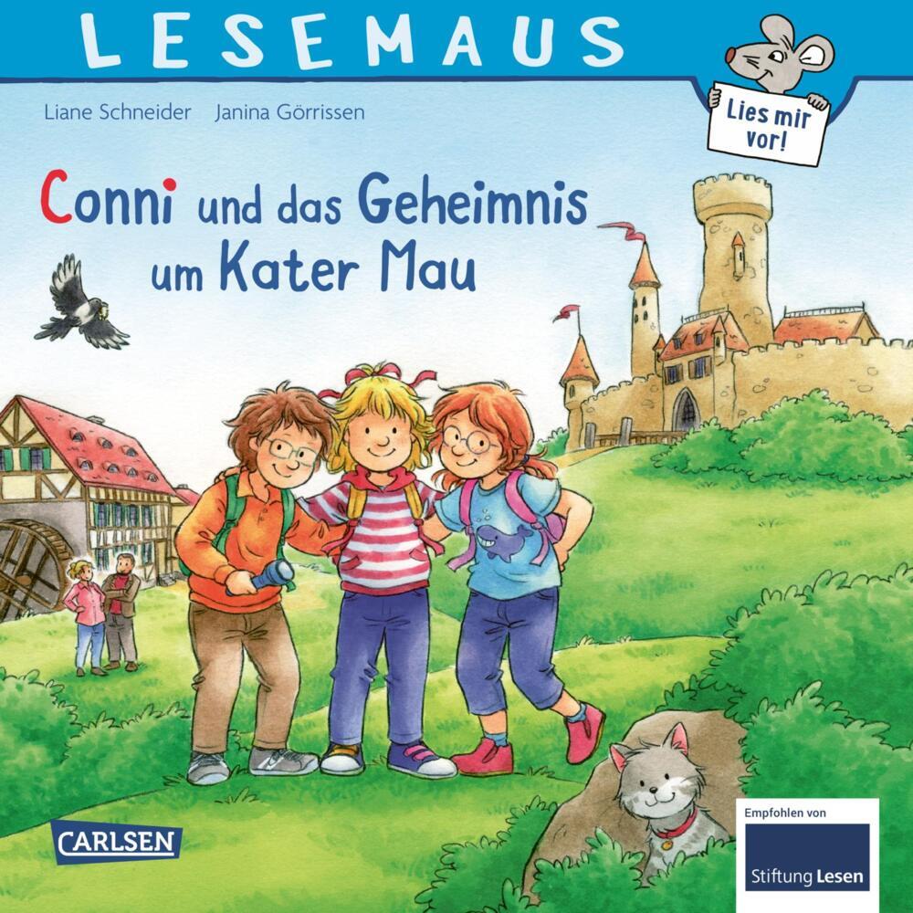 LESEMAUS 16: Conni und das Geheimnis um Kater Mau (Liane Schneider)
