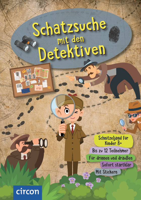 Schatzsuche mit den Detektiven (Verena Höver)