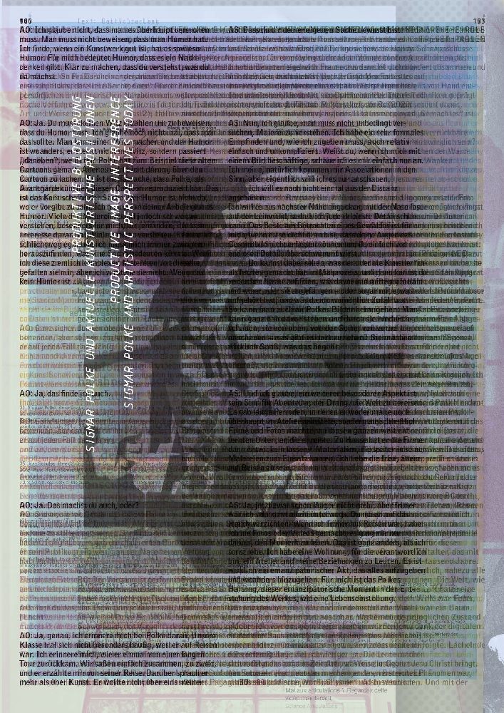 Produktive Bildstorung. (Kunsthalle Düsseldorf)