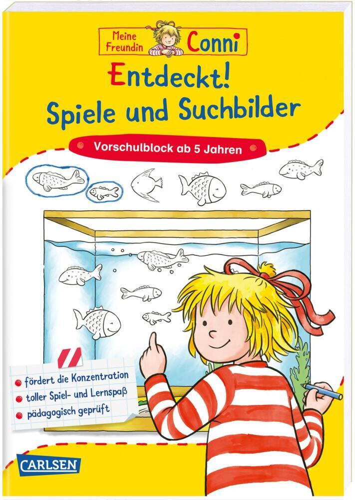 Conni Gelbe Reihe (Beschäftigungsbuch): Entdeckt! Spiele und Suchbilder (Hanna Sörensen)