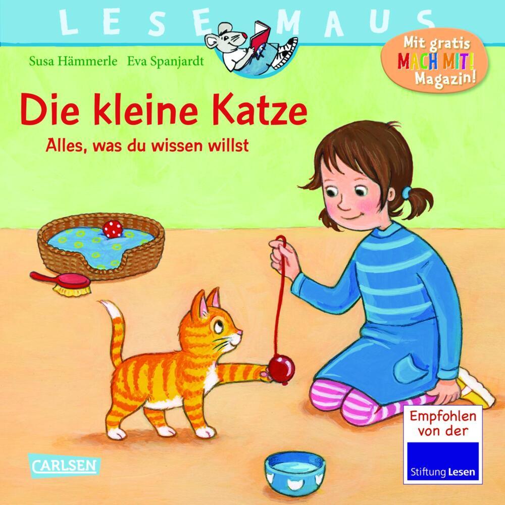 LESEMAUS 175: Die kleine Katze - alles, was du wissen willst (Susa Hämmerle)