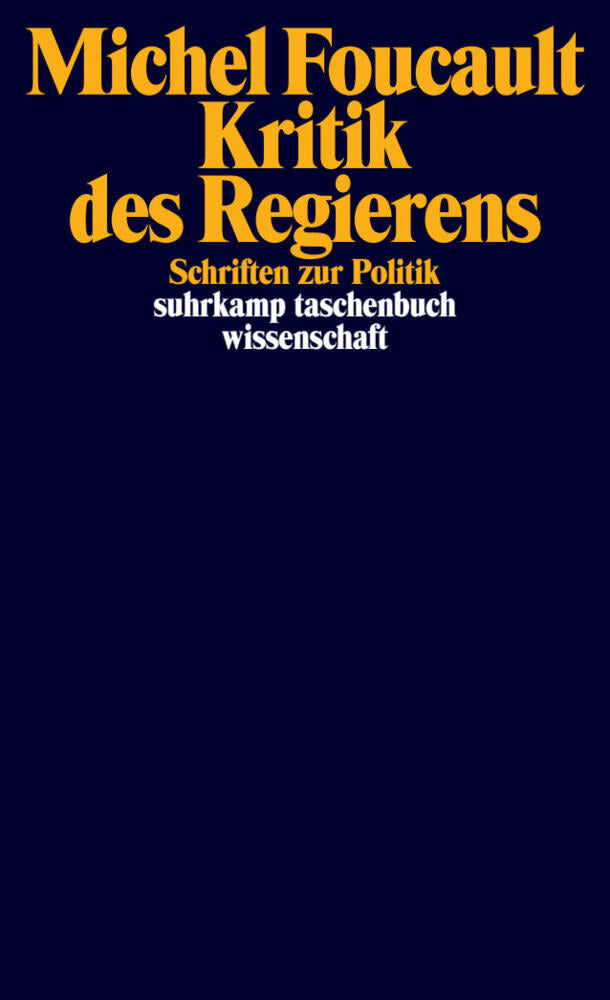 Kritik des Regierens (Michel Foucault)