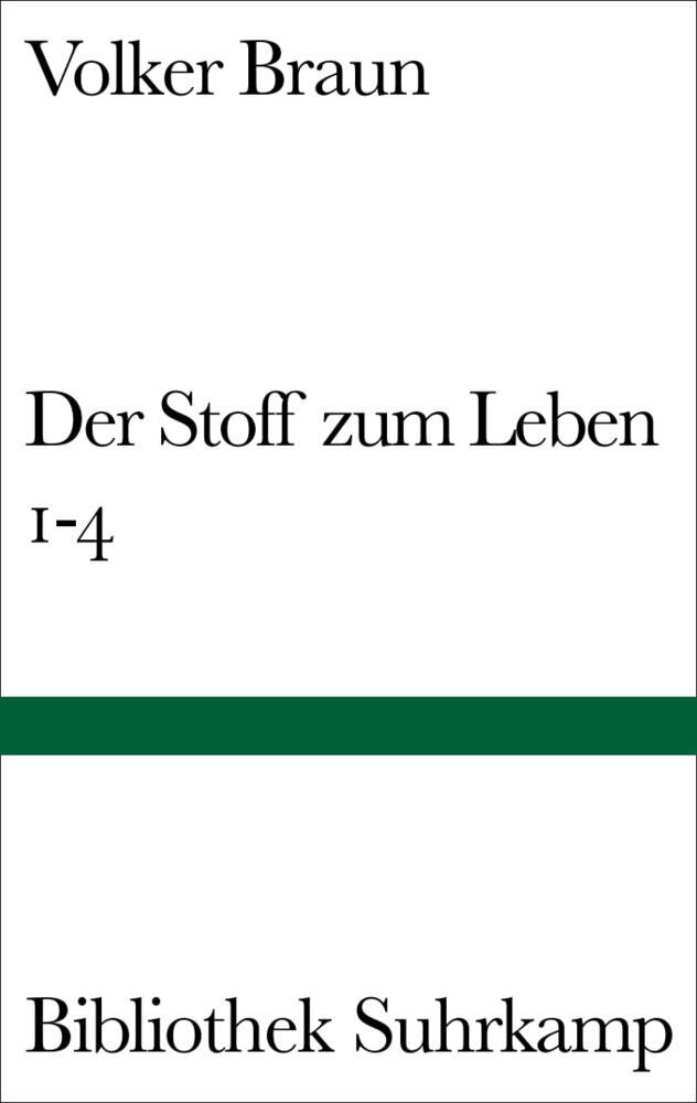 Der Stoff zum Leben 1-4 (Volker Braun)