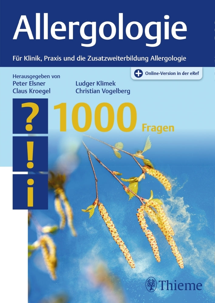 Allergologie - 1000 Fragen (Peter Ulrich Elsner)