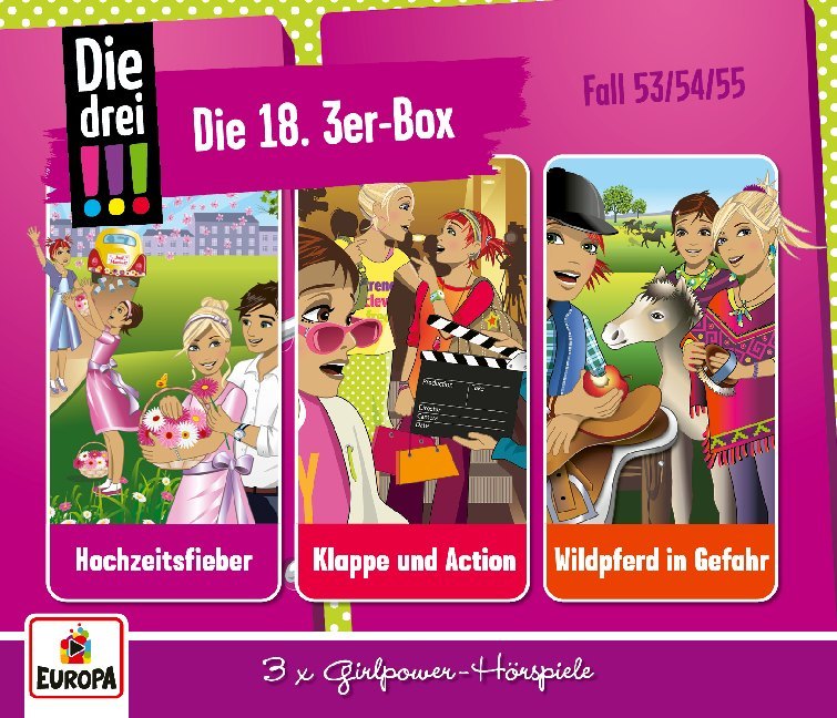 Die drei !!!, 3er Box.Box.18, 3 Audio-CD