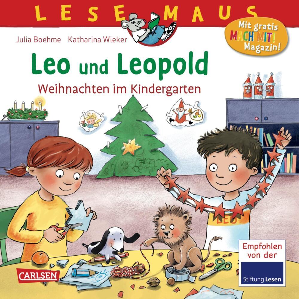 LESEMAUS 163: Leo und Leopold - Weihnachten im Kindergarten (Julia Boehme)