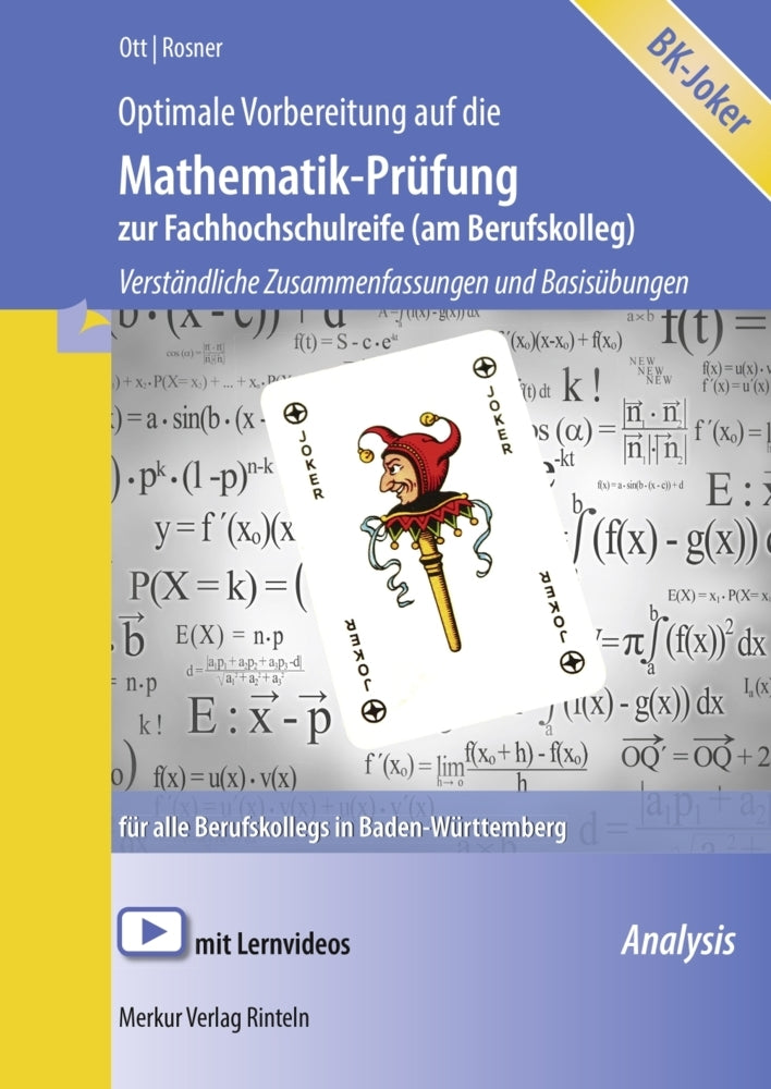 Optimale Vorbereitung auf die Mathematik-Prüfung zur Fachhochschulreife (am Berufskolleg) (Roland Ott)