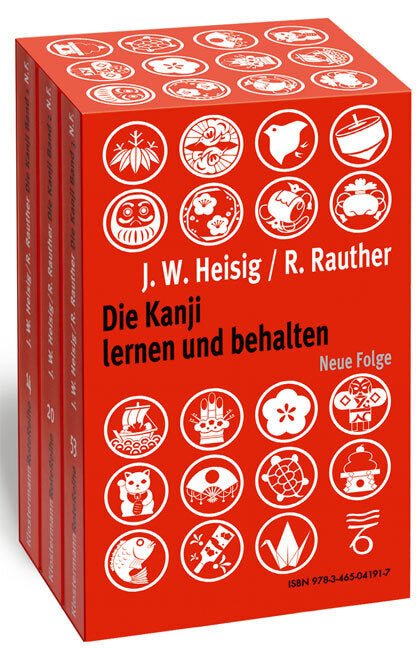 Die Kanji lernen und behalten Bände 1 bis 3. Neue Folge, 3 Teile (James W Heisig)