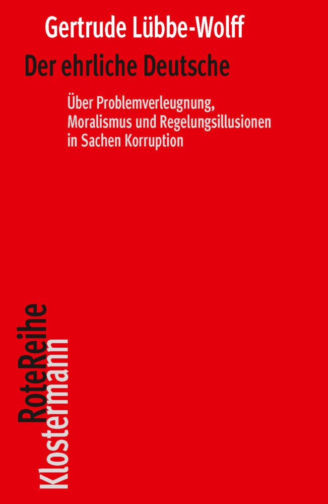 Der ehrliche Deutsche (Gertrude Lübbe-Wolff)