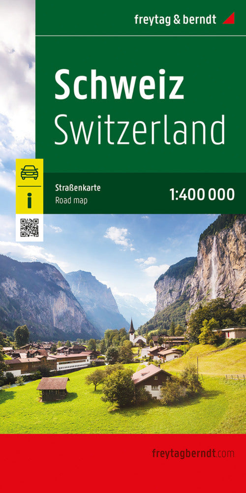 Schweiz, Straßenkarte 1:400.000, freytag & berndt (Freytag & Berndt)