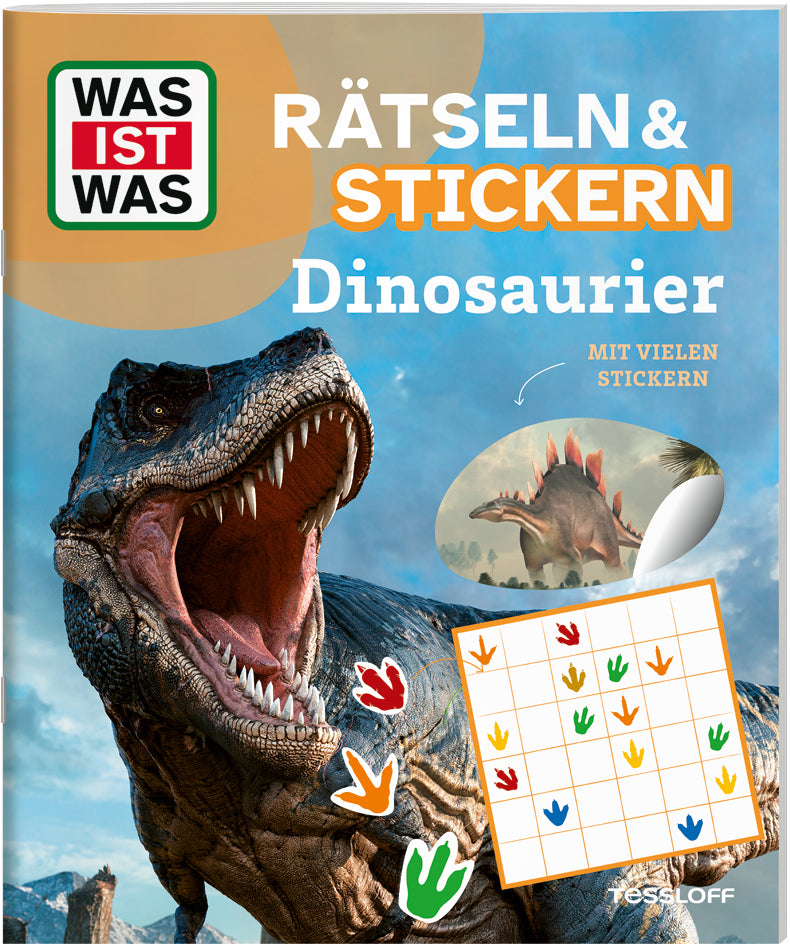 WAS IST WAS Rätseln und Stickern: Dinosaurier (Tessloff Verlag Ragnar Tessloff Gmbh & Co.Kg)