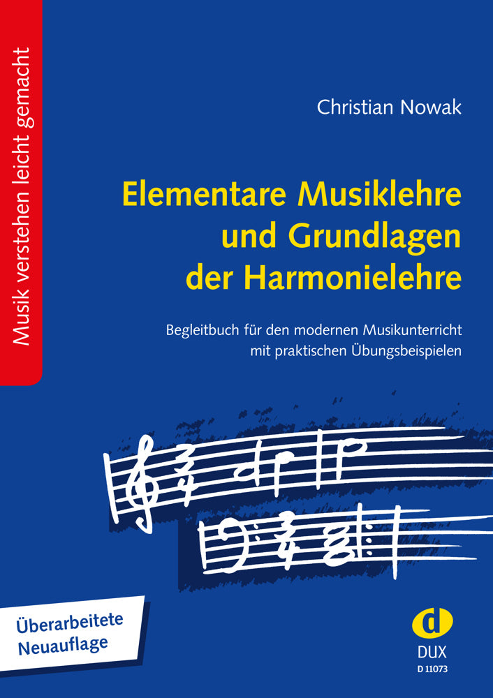 Elementare Musiklehre und Grundlagen der Harmonielehre