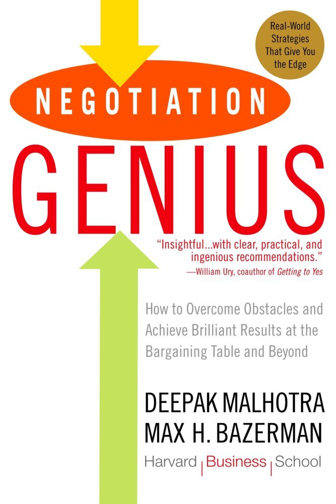 Negotiation Genius (Deepak Malhotra)
