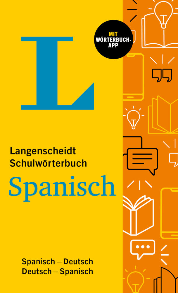 Langenscheidt Schulwörterbuch Spanisch, m. Buch, m. Online-Zugang