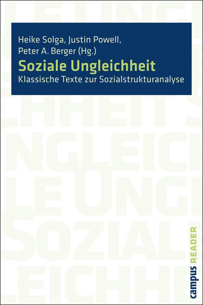 Soziale Ungleichheit (Heike Solga)