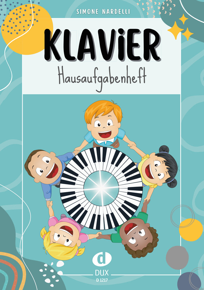 Klavier-Hausaufgabenheft