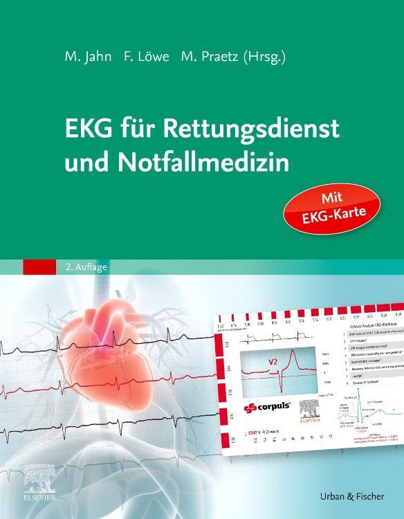 EKG für Rettungsdienst und Notfallmedizin (Matthias Jahn)