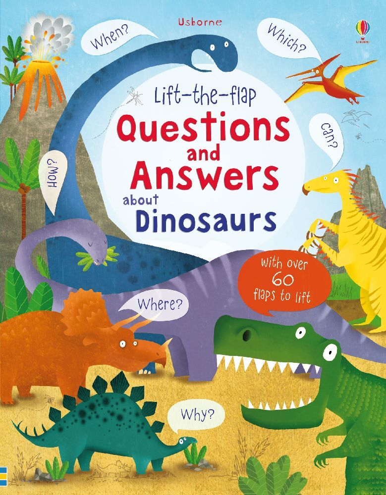 Lift-the-flap Questions and Answers about Dinosaurs (Katie Daynes)