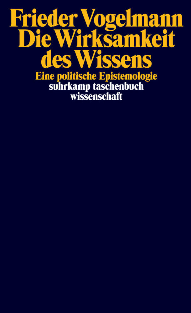 Die Wirksamkeit des Wissens (Frieder Vogelmann)