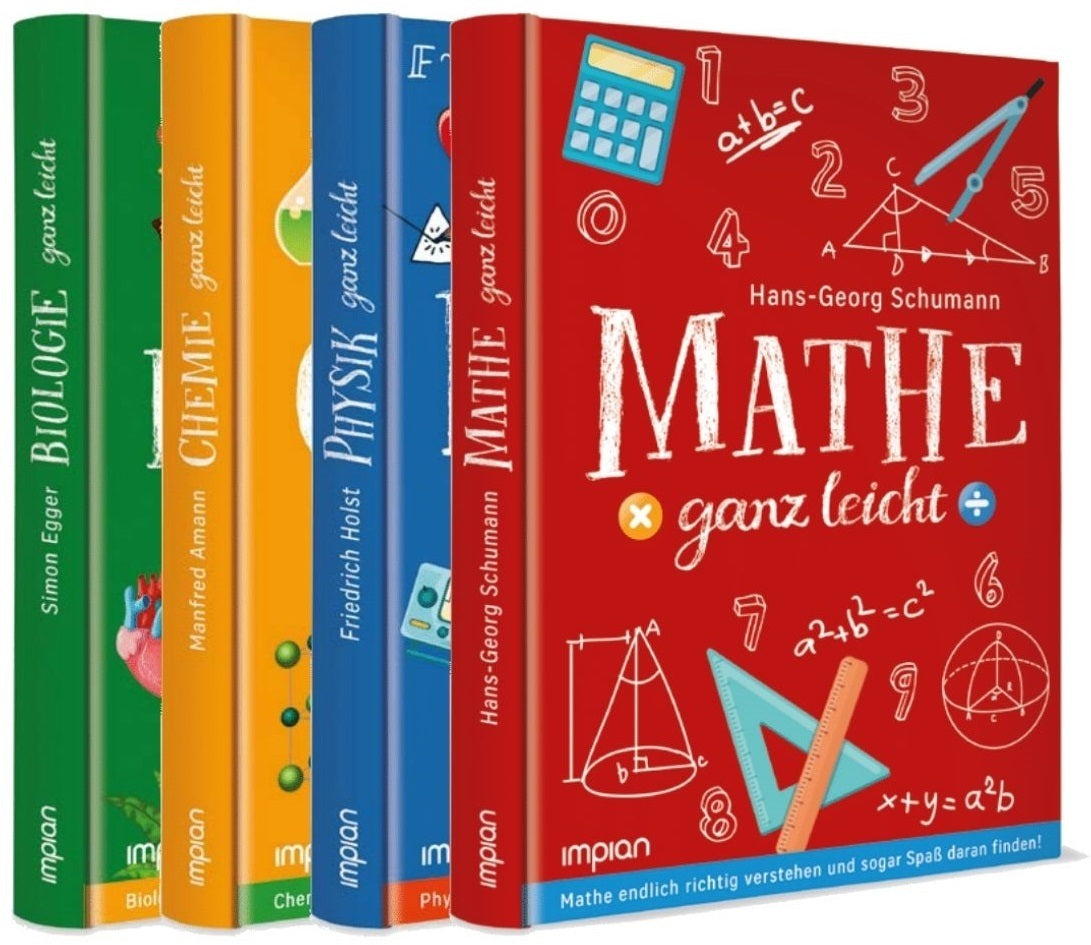 Mathe, Physik, Chemie und Biologie ganz leicht im Paket (Hans-Georg Schumann)