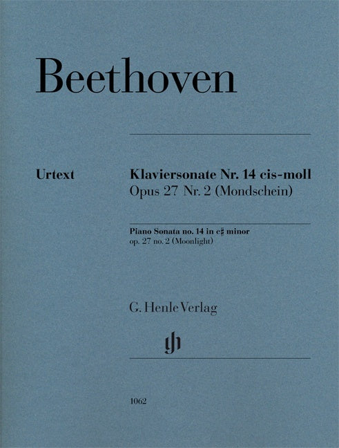 Ludwig van Beethoven - Klaviersonate Nr. 14 cis-moll op. 27 Nr. 2 (Mondscheinsonate) (Murray Perahia)