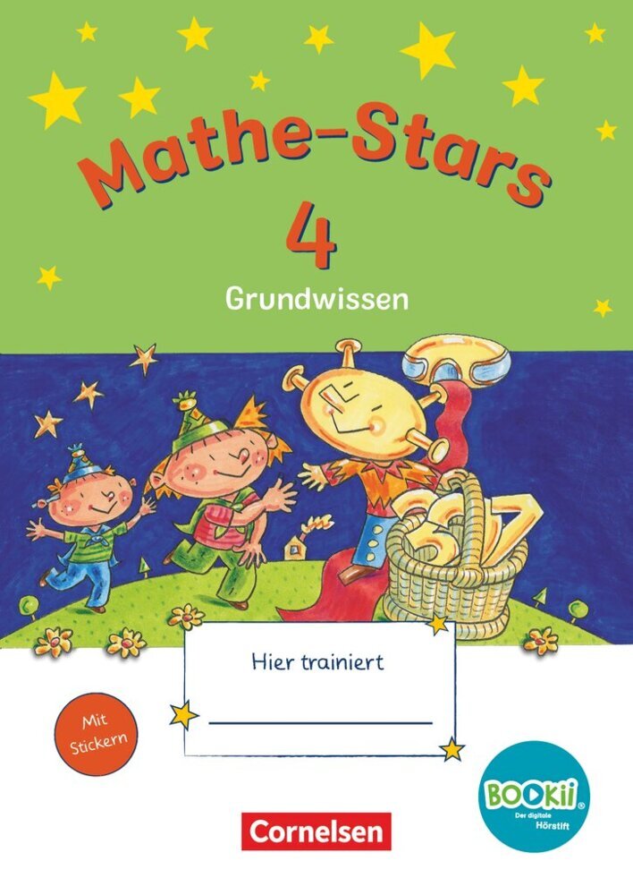 Mathe-Stars - Grundwissen - BOOKii-Ausgabe - 4. Schuljahr (Ursula Kobr)
