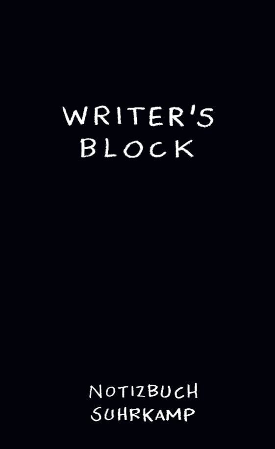 Notizbuch »Writer's Block« (Suhrkamp Verlag)
