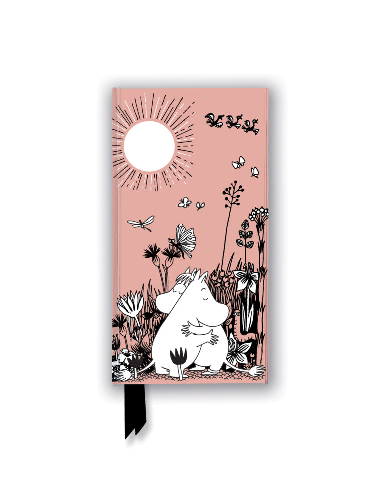 Schmales Hardcover-Notizbuch: Tove Jansson, Mumin Liebe (Flame Tree Publishing)