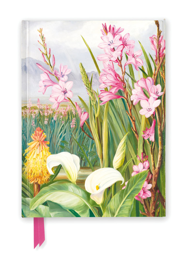 Premium Notizbuch DIN A5: Marianne North, Prachtexemplare in den Sümpfen bei Tulbagh (Flame Tree Publishing)
