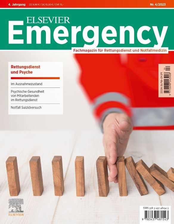 ELSEVIER Emergency. Rettungsdienst & Psyche. 4/2023 (Claudia Schwarz)