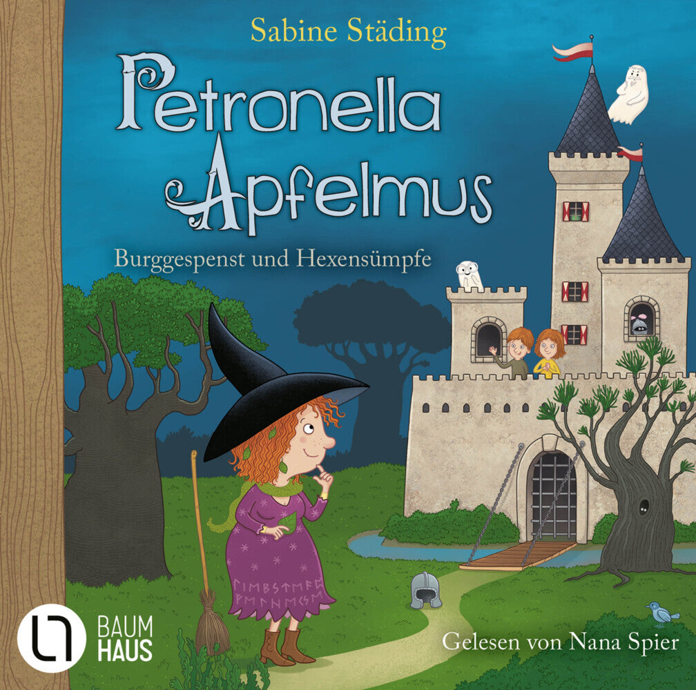 Petronella Apfelmus - Burggespenst und Hexensümpfe, 2 Audio-CD (Sabine Städing)