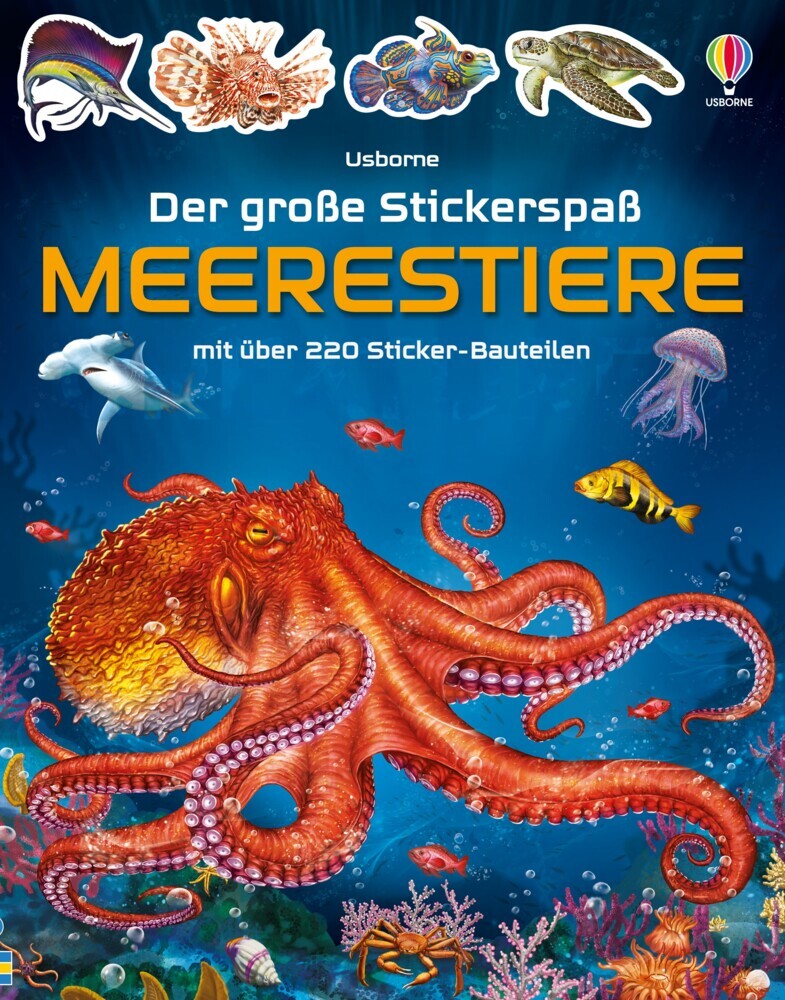 Der große Stickerspaß: Meerestiere (Simon Tudhope)