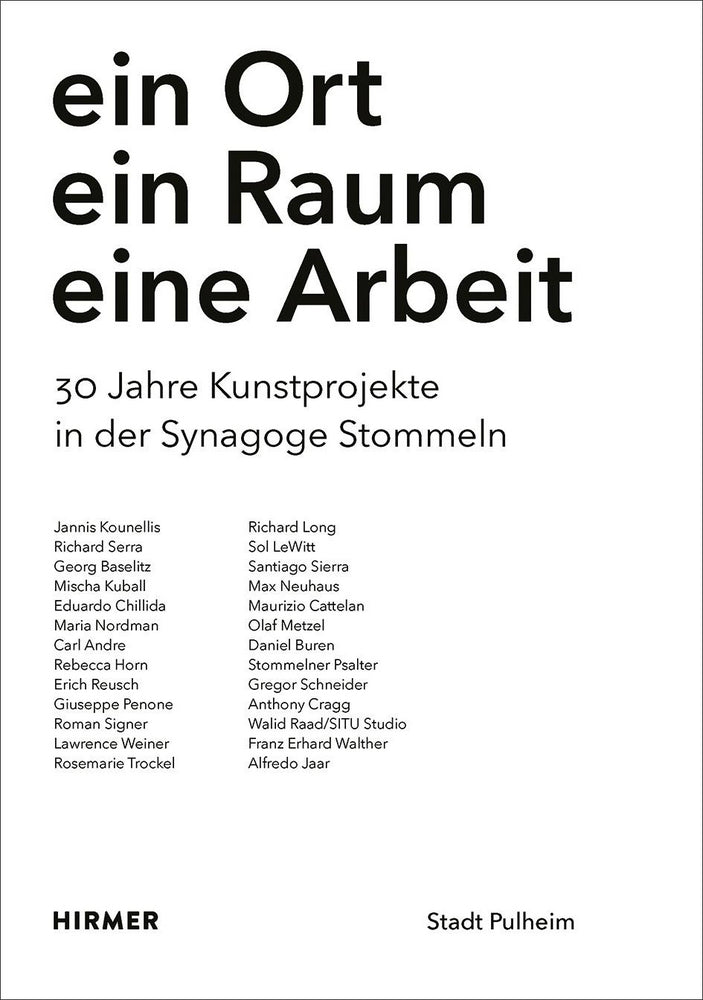 30 Jahre Kunstprojekte in der Synagoge Stommeln (Synagoge Stommeln - Stadt Pulheim)