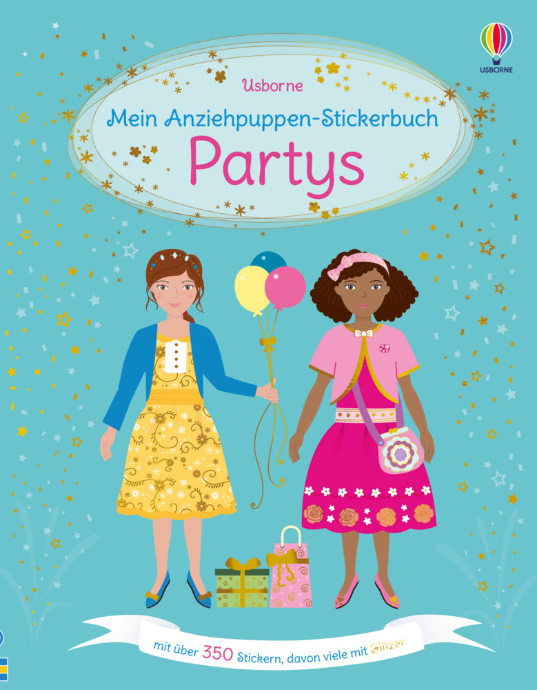 Mein Anziehpuppen-Stickerbuch: Partys (Fiona Watt)