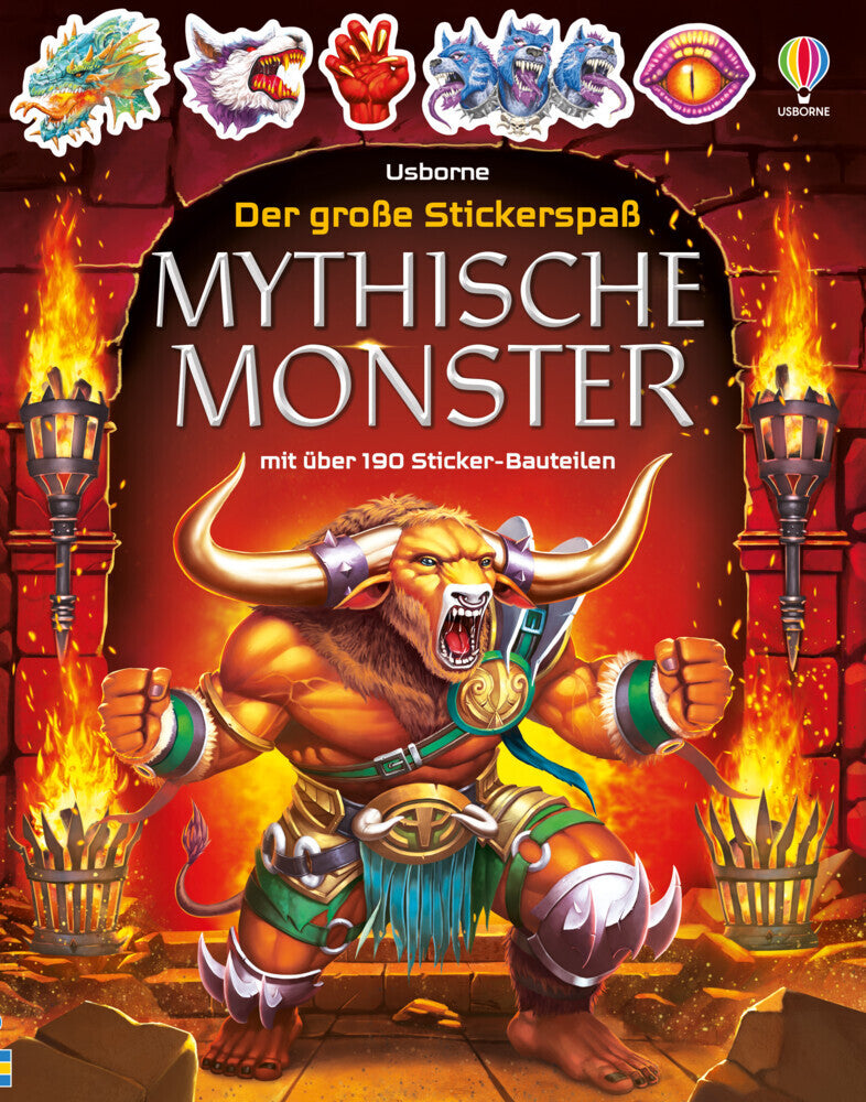 Der große Stickerspaß: Mythische Monster (Simon Tudhope)