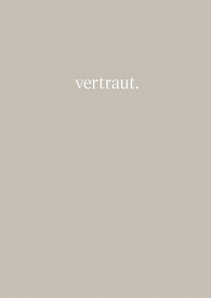 vertraut. (Judith Fast)