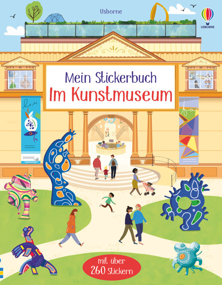 Mein Stickerbuch: Im Kunstmuseum (Abigail Wheatley)