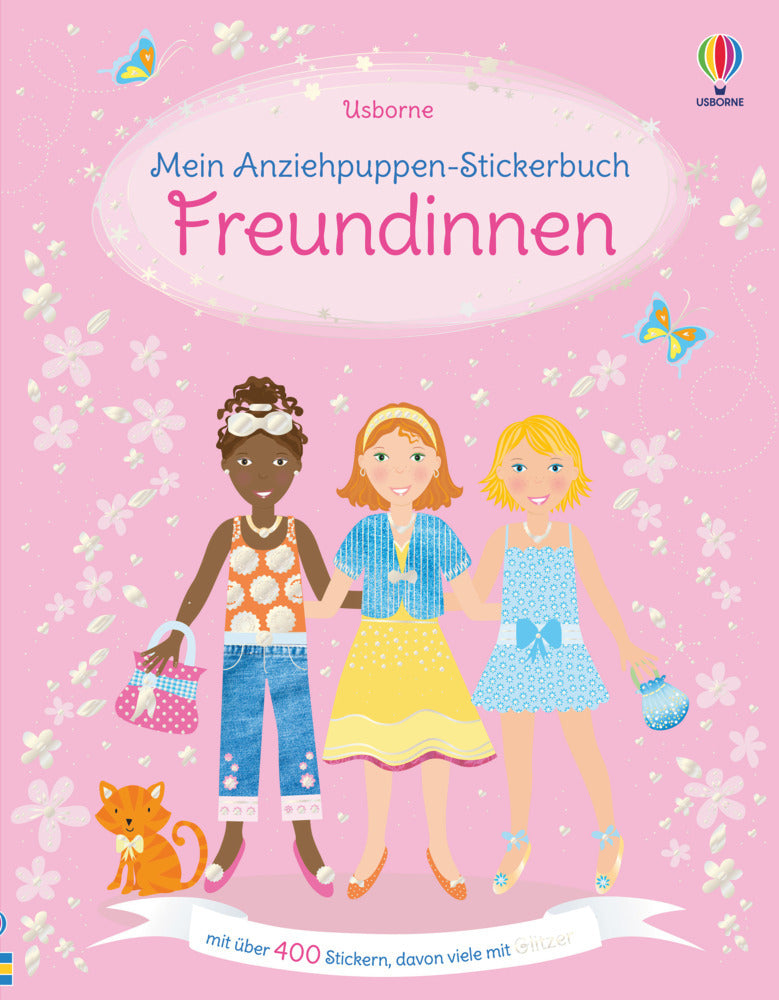 Mein Anziehpuppen-Stickerbuch: Freundinnen (Fiona Watt)